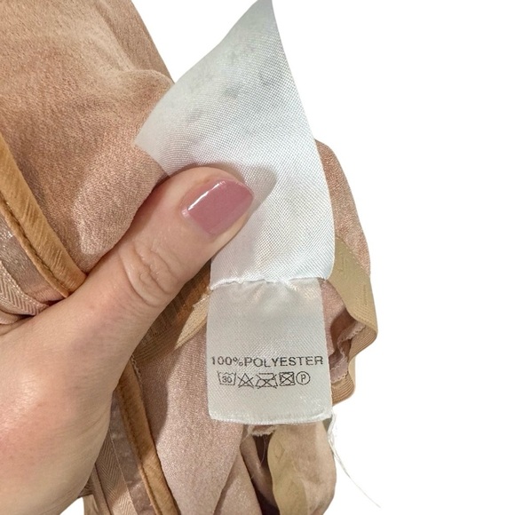 Maria Lucia Hohan Adah Pink Tehno Satin Silk Ruched Mermaid Midi Dress Gown - Picture 13 of 14